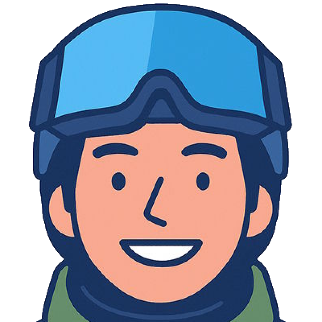 Jojo 滑雪教練 Logo